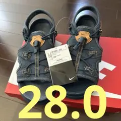 NIKE ナイキ エア マックス ココサンダル　デニム　ネイビーサイズ28.0