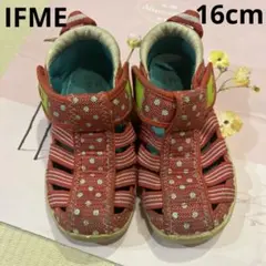 IFME イフミー　サンダル　水玉　女の子　16cm