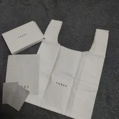 新年断捨離出品！THREEスリー非売品限定コットントートバッグ&コスメサンプル