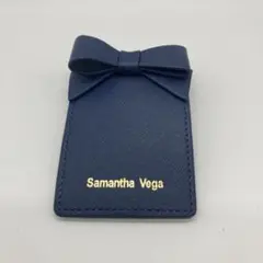 Samantha Vega ネイビー カードケース パスケース レディース