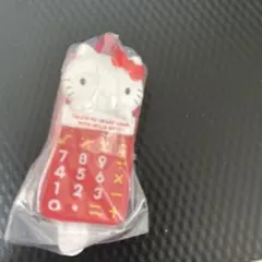 ハローキティ なつかしアイテム ミニチュアコレクション 電卓 チャーム