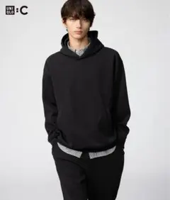 UNIQLO:C パーカー 黒 S
