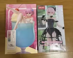Re:ゼロ ラム ラウンドワン限定 フィギュア 2体セット