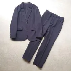 新品同様ユニクロ 感動ジャケット ストレッチスーツ ネイビー211-465474