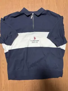 U.S. POLO ASSN. ジップアップポロシャツ