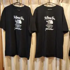 THE NORTH FACE ブラック Tシャツ 2枚セット XL/2XL