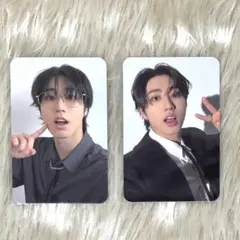 ハン StrayKids オンライン くじ トレカ 2種 SKZOO SKZ 한