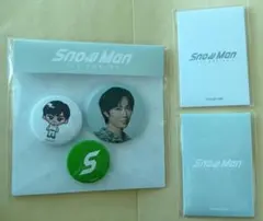 阿部亮平 POPUP カードAB缶バッジ