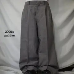 2000's archive normcore baggy slacks y2kのサムネイル