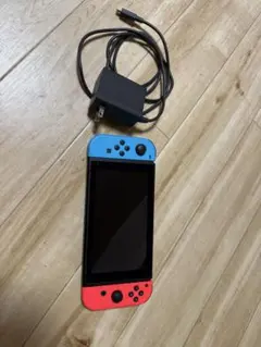 Nintendo Switch 本体 青/赤 充電器付き
