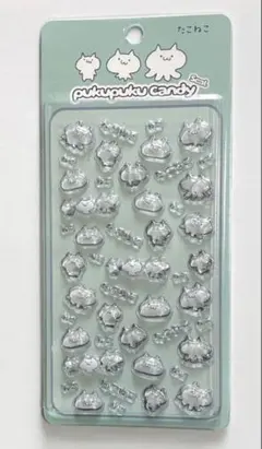 正規品　たこねこぷくぷくキャンディシール　ボンボン