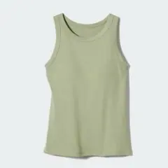 UNIQLO アメリカンスリーブ　ブラタンクトップ 新品 グリーン