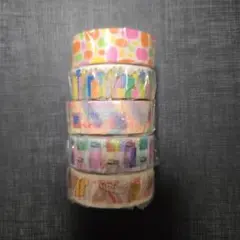 マスキングテープ　ファクトリーツアー2 ユニクロノベルティ マスキングテープ ファクトリーツアー2 ユニクロノベルティ