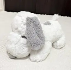 ぬいぐるみ　スヌーピー　SNOOPY 寝そべり　グレー