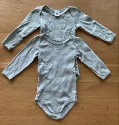 2枚セット！プチバトー ボディ肌着　74㎝