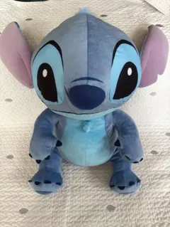 リロ＆スティッチ　グランデぬいぐるみ　赤いほっぺのおすわりVer. スティッチ