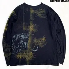 CROPPED HEADS ロングスリーブTシャツ 笹虎 和柄 クロップドヘッズのサムネイル