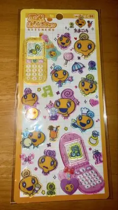 たまごっち　めめっち　平成はっぴーフォン　シール