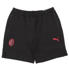 新品puma ACミランスウェットハーフパンツ黒