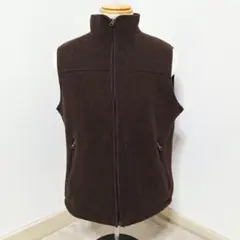 L.L.Bean/エルエルビーン ボア フリース ベスト【M】ブラウン