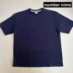 NUMBER (N)INE Tシャツ ネイビー