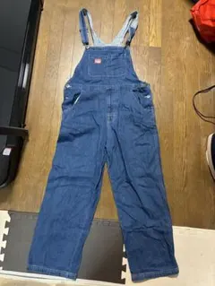 デニムオーバーオール LLサイズ