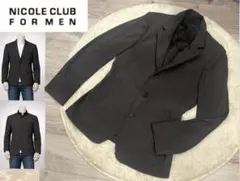 ニコルクラブクラブフォーメン　ジャケット　グレー　　L