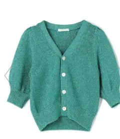 ★新品未使用 TOMORROWLAND リリヤーン パフスリーブ カーディガン★