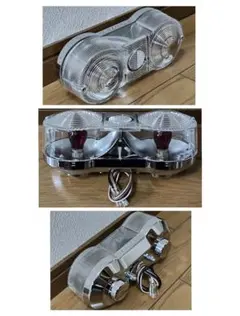 GT380 サンパチ 流れるようなLED くるくるテールランプ レインボー