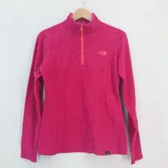 THE NORTH FACE 1/4ジップ フリースプルオーバー A6LC S★