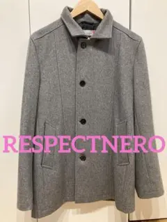 リスペクトネロ はるやま メンズ コート ロングコート グレー フリー