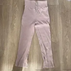 マタニティパンツ　リブ