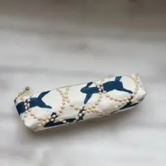 ミナペルホネン　ハンドメイド　ペンケースのサムネイル