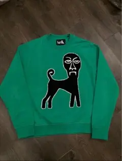haculla ハキュラ　犬デザイン トレーナー　スウェット　Lサイズ