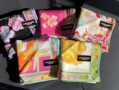 レオナール　ハンカチ　おまとめ　5点　新品　③