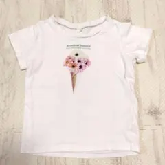 après les cours 花柄 半袖 Tシャツ 120cm　アプレレクール