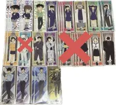 名探偵コナンロングステッカー　24枚・ブックマーク　1枚