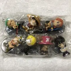 ワンピースのキーチェーン７つをセットで！　203720
