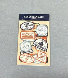 SEVENTEEN CAFE ステッカーセット