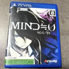 【動作確認OK】MIND≒0（マインド/ゼロ）PSVitaソフト