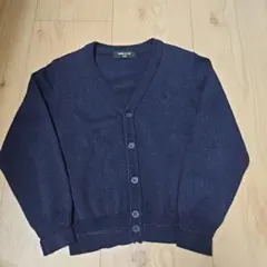 タイムセール‼️COMME CA ISM ネイビー カーディガン 120