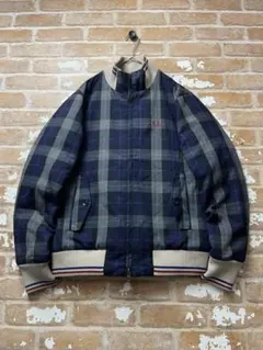 00s FRED PERRY フレットペリー　キルティング　リバーシブル　y2k