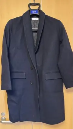 BEAUTY&YOUTH ネイビー チェスターコート S