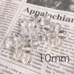 ラスト1点 アクリル クリア ラウンドビーズ ハンドメイド資材パーツ