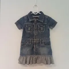 babyGap デニム半袖ワンピース 90cm