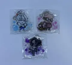 ドズル社 すたんきゅーと D賞 2wayアクリルスタンドキーホルダー3個セット