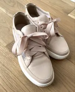 axes femme レース切替フラットスニーカー　23.5のサムネイル