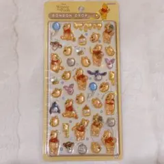 【正規品】新品未使用　ボンボンドロップシール　ディズニーくまのプーさん 第二弾