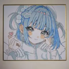 カ*リ様 手描きイラスト オリジナル 女の子 No.17