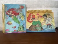 【廃盤】ディズニー リトル・マーメイド フォトアルバム 2冊セット スパイラル式